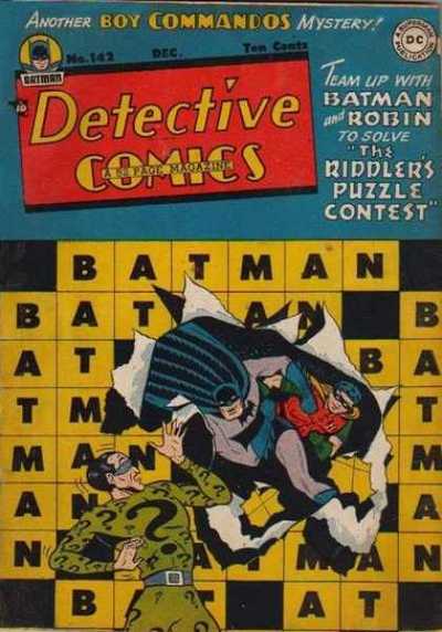 Detective Comics #142 cover