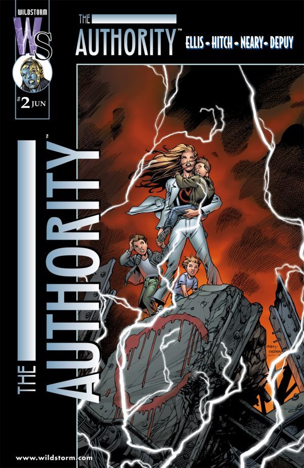 The Authority #2 cover