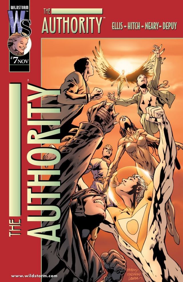 The Authority #7 cover