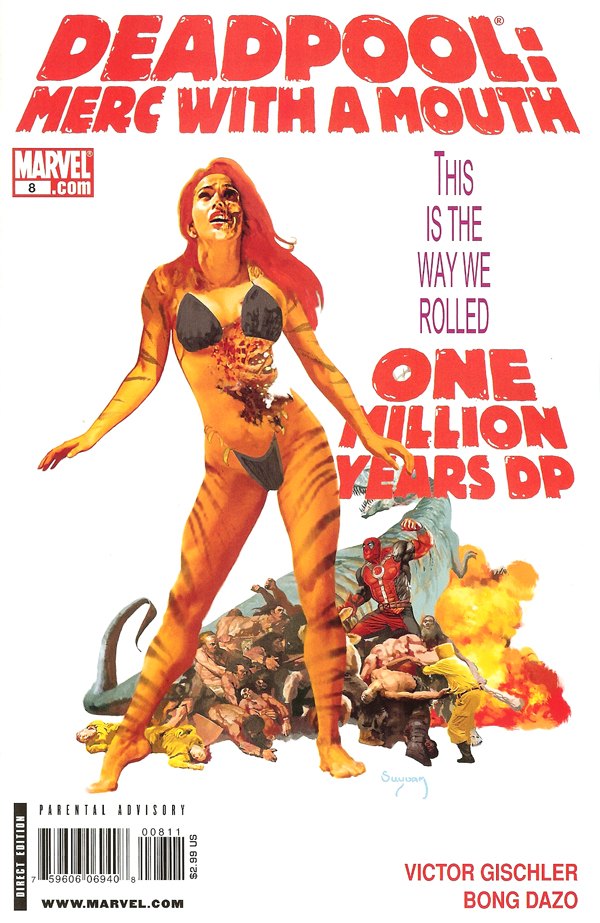 Deadpool: Merc with a Mouth #8 cover