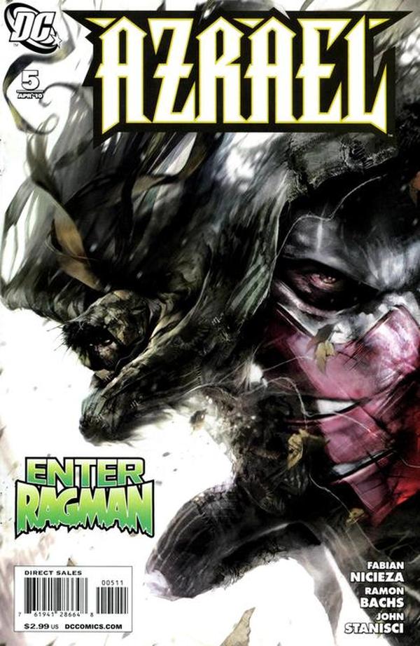 Azrael #5 cover