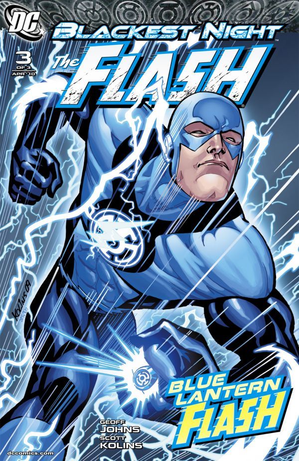 Blackest Night: The Flash #3 cover