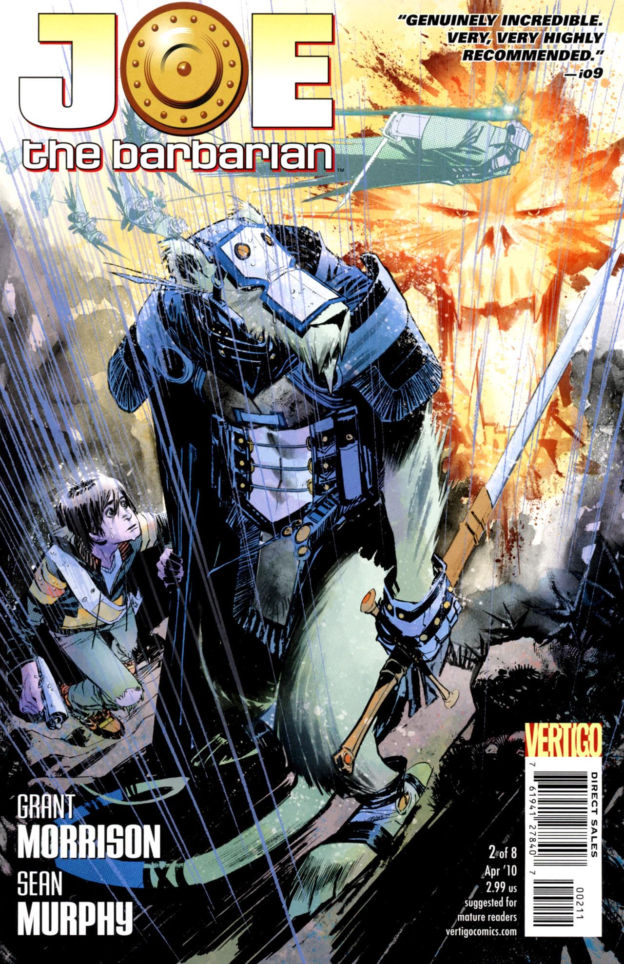 Joe the Barbarian #2 cover
