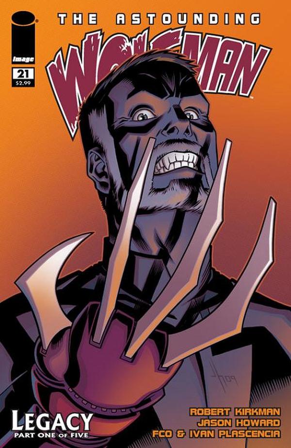 The Astounding Wolf-Man #21 cover