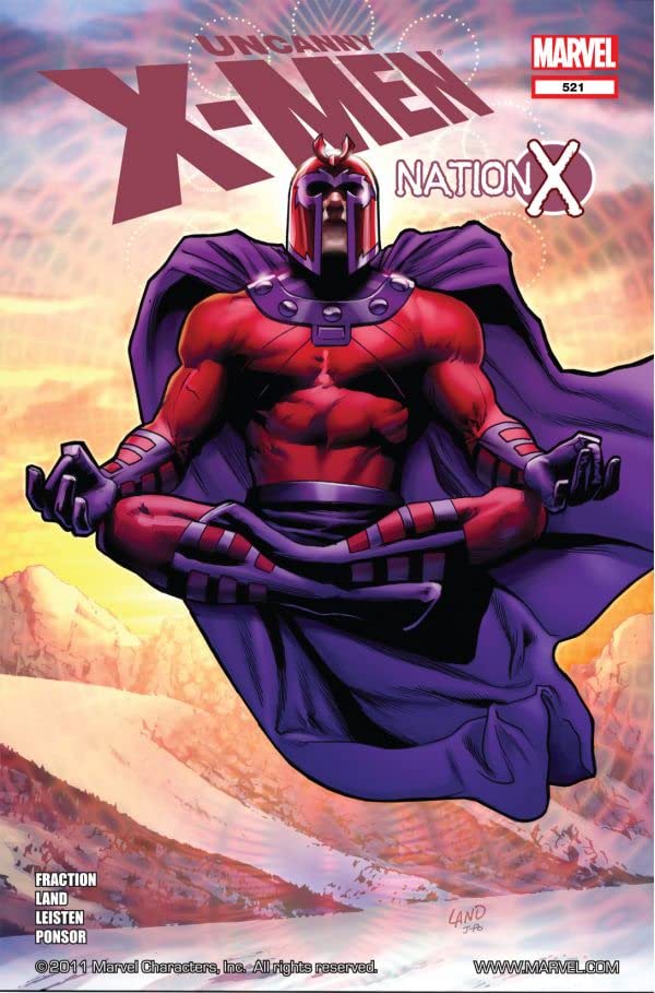 The Uncanny X-Men #521 cover