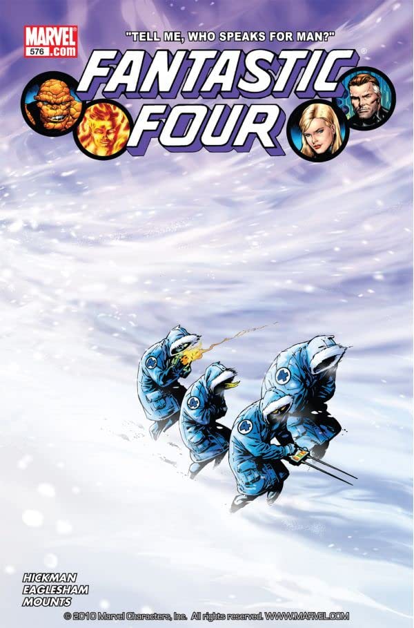 Fantastic Four #576 cover