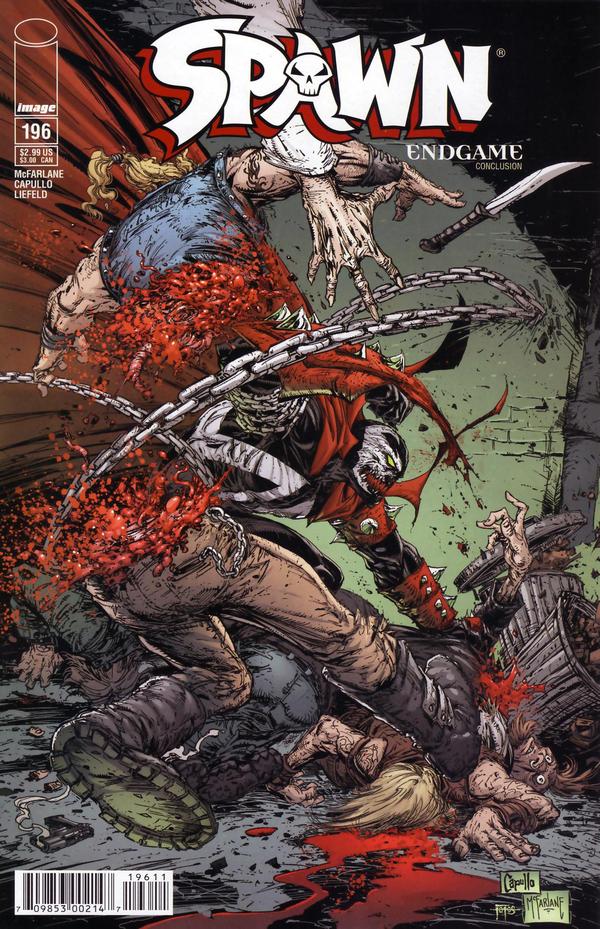 Spawn #196 cover
