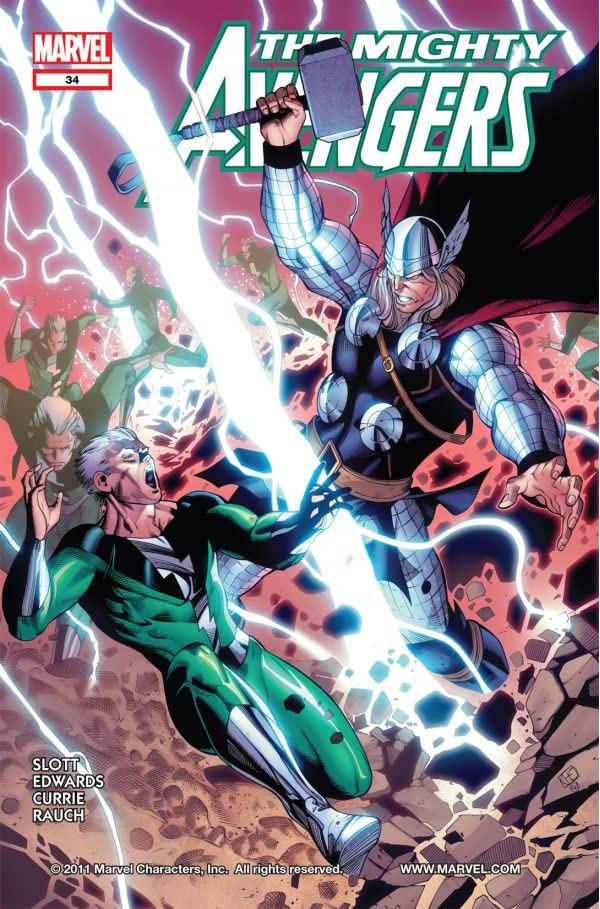 The Mighty Avengers #34 cover