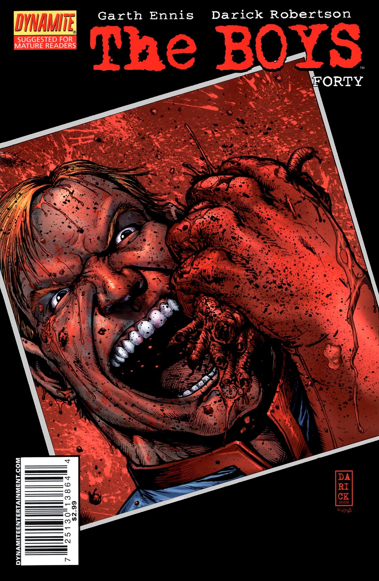 The Boys #40 cover