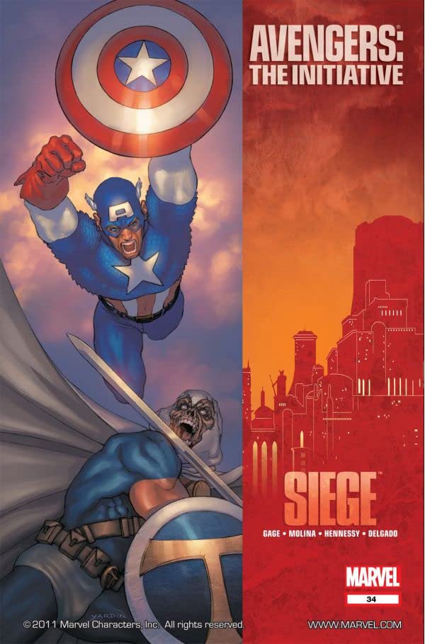 Avengers: The Initiative #34 cover