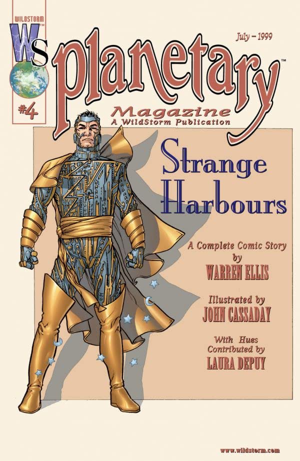 Planetary #4 cover