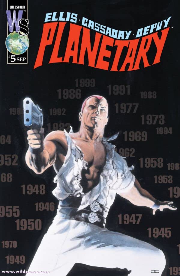 Planetary #5 cover