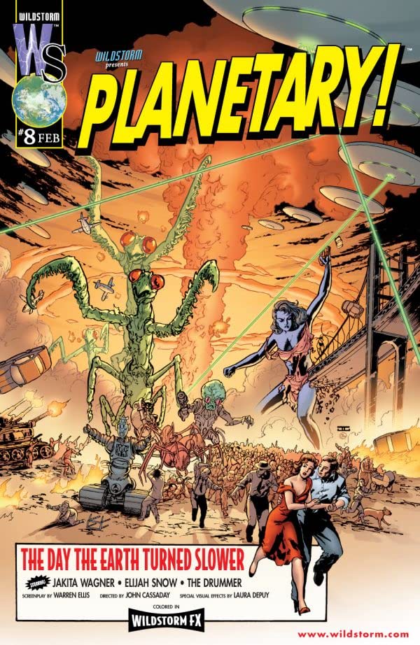Planetary #8 cover