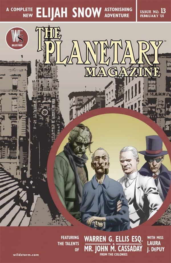Planetary #13 cover
