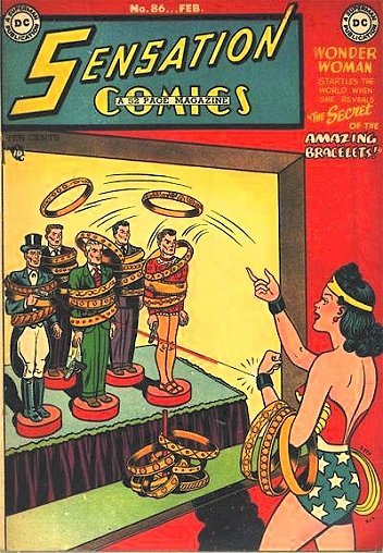 Sensation Comics #86 cover