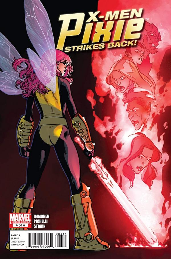 X-Men: Pixie Strikes Back #4 cover