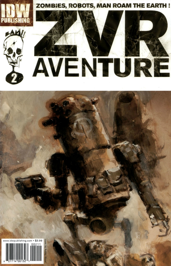Zombies vs. Robots Aventure #2 cover