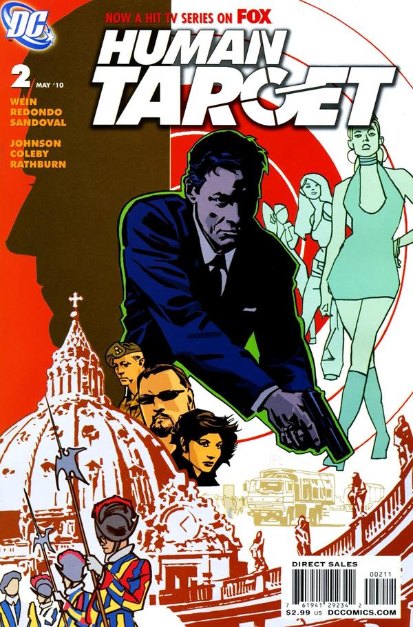Human Target #2 cover