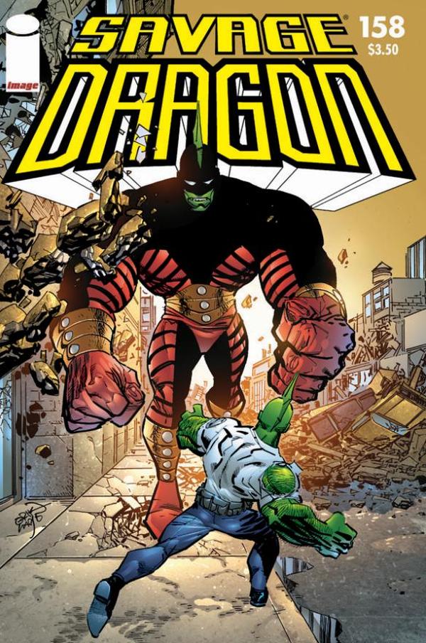 Savage Dragon #158 cover