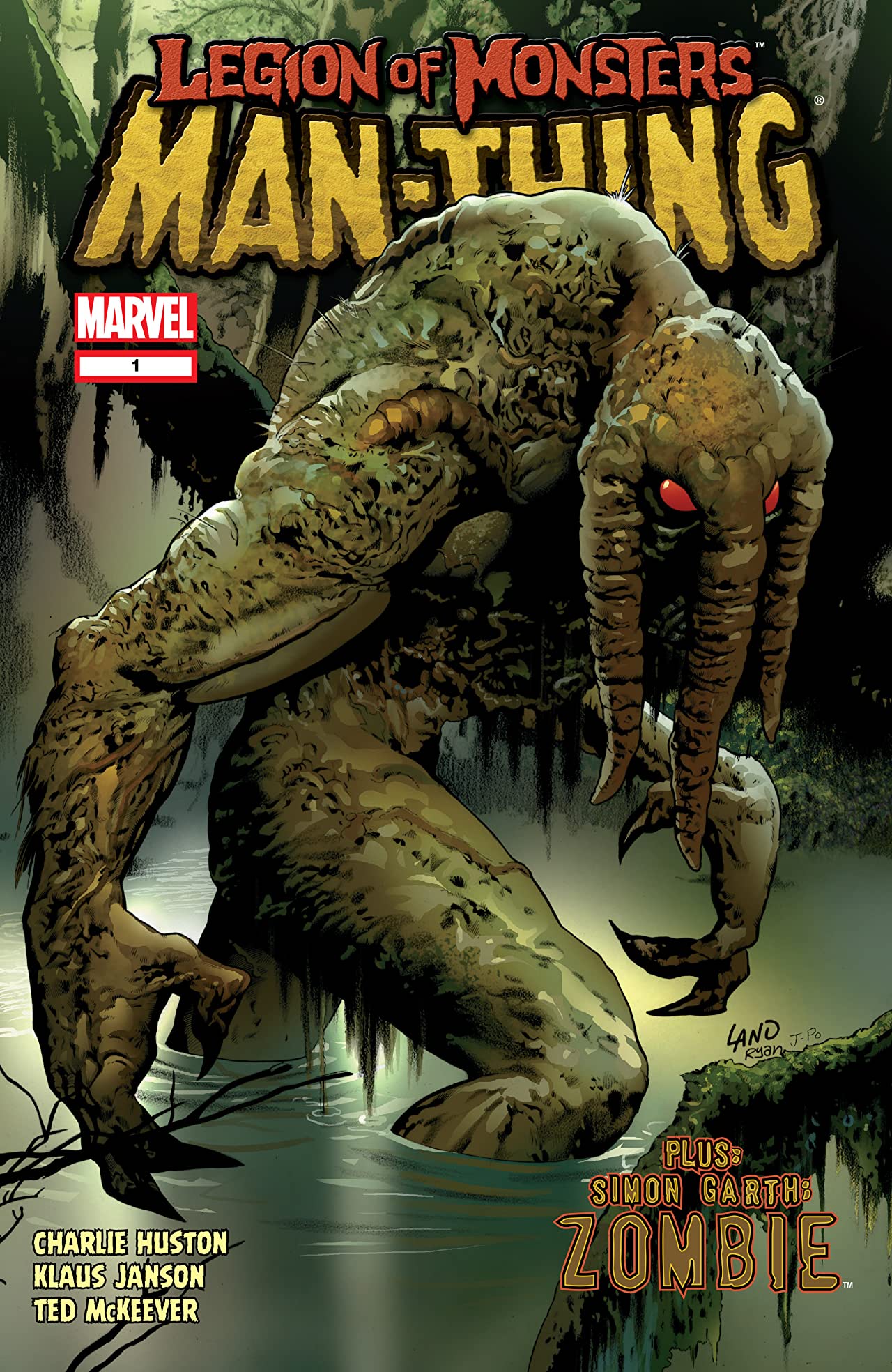 Legion of Monsters: Man-Thing #1 cover