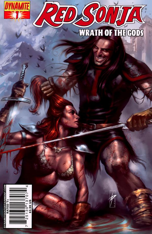 Red Sonja: Wrath of the Gods #1 cover