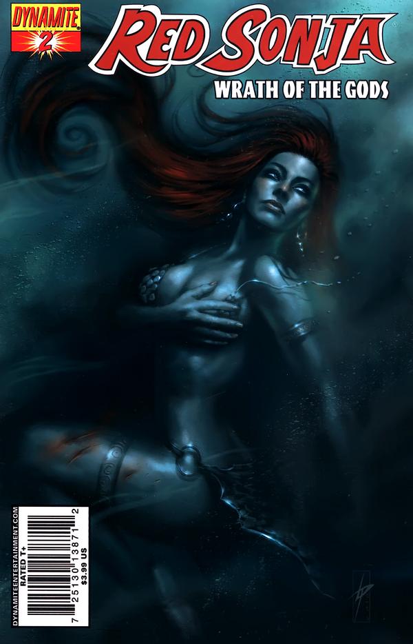Red Sonja: Wrath of the Gods #2 cover
