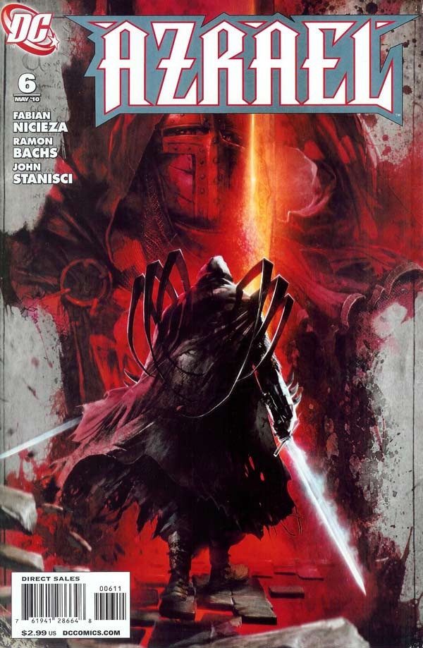 Azrael #6 cover