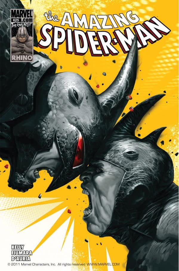 The Amazing Spider-Man #625 cover