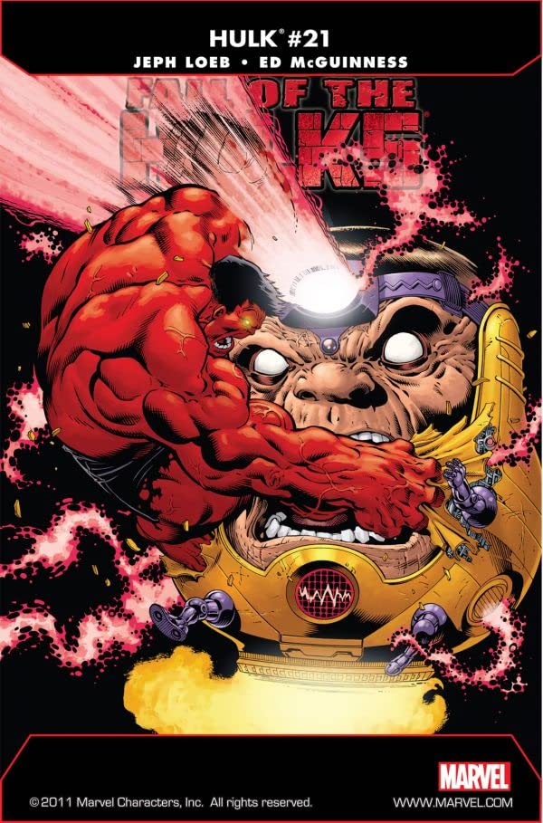Hulk #21 cover