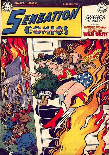 Sensation Comics #87 cover