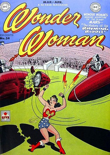 Wonder Woman #34 cover