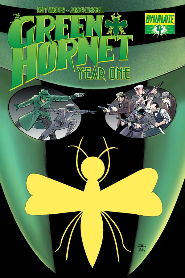 Green Hornet: Year One #4 cover