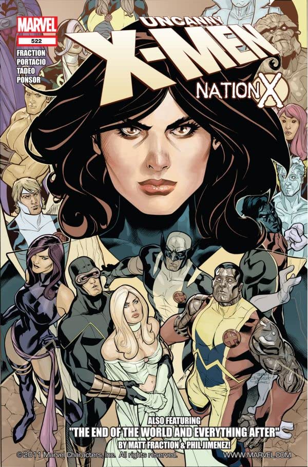 The Uncanny X-Men #522 cover