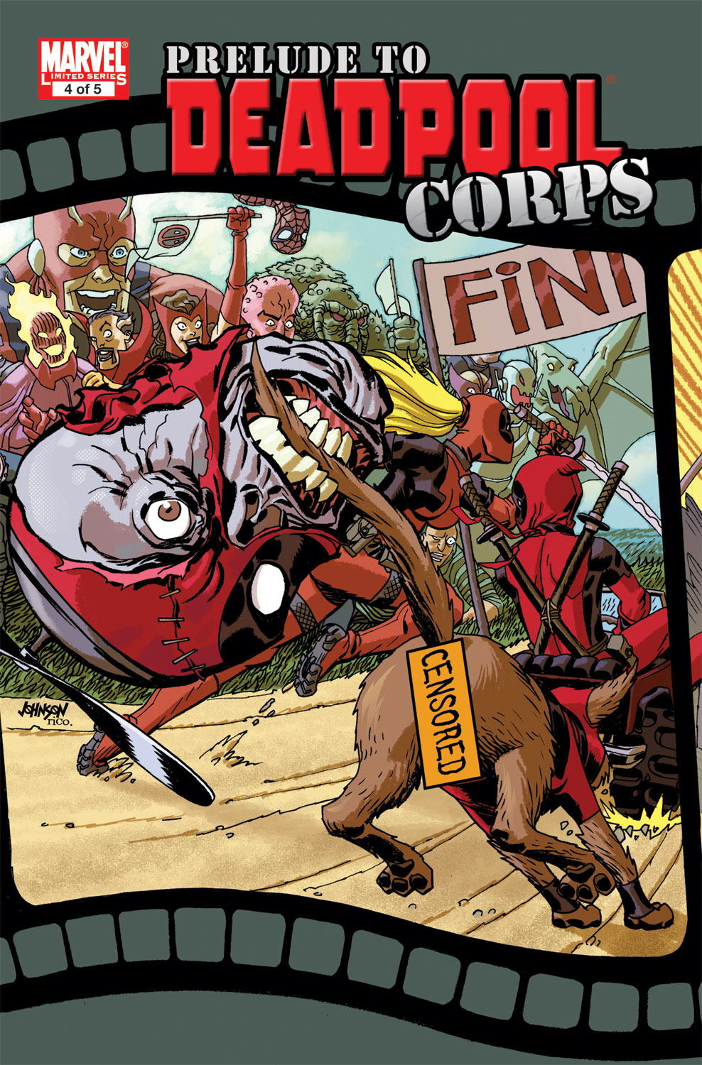 Prelude to Deadpool Corps #4 cover