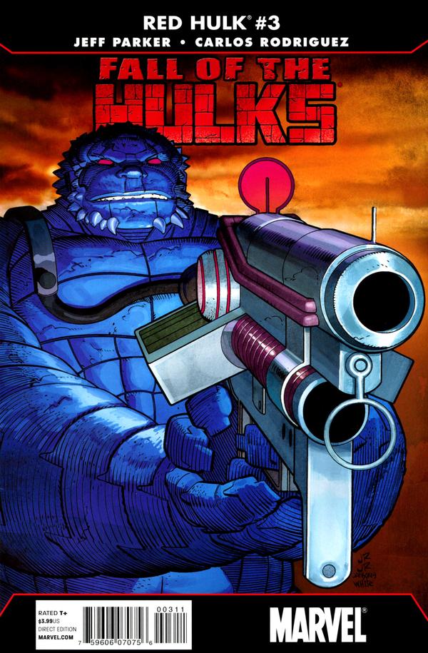 Fall of the Hulks: Red Hulk #3 cover