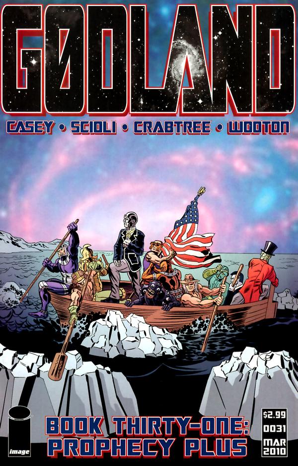 Godland #31 cover