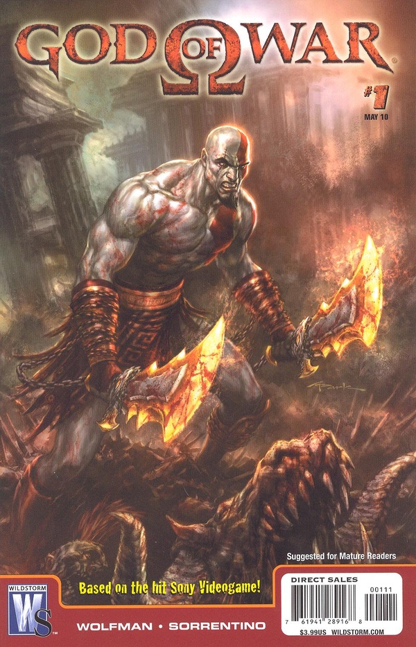 God of War #1 cover