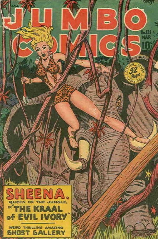 Jumbo Comics #121 cover