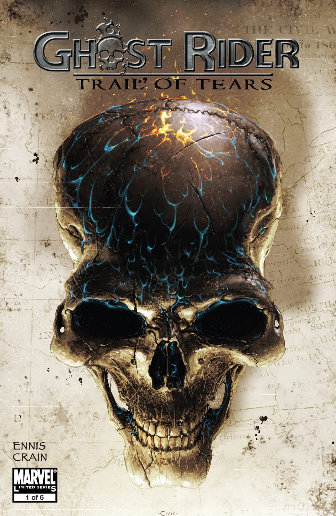 Ghost Rider: Trail of Tears #1 cover