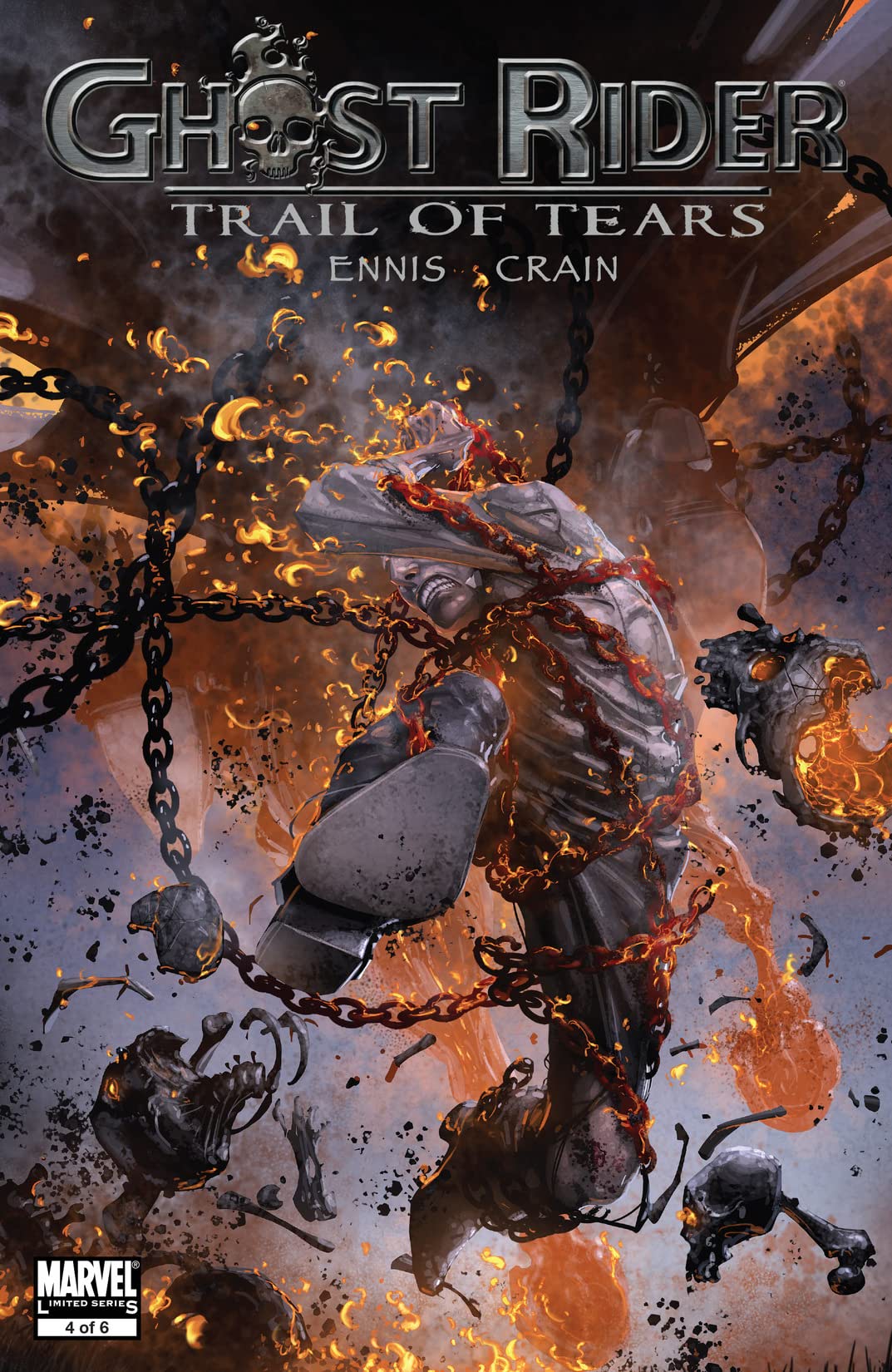 Ghost Rider: Trail of Tears #4 cover