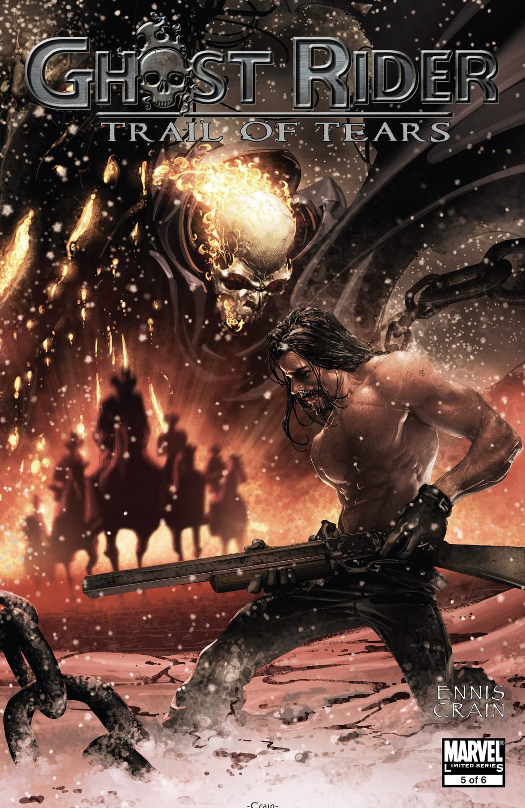Ghost Rider: Trail of Tears #5 cover
