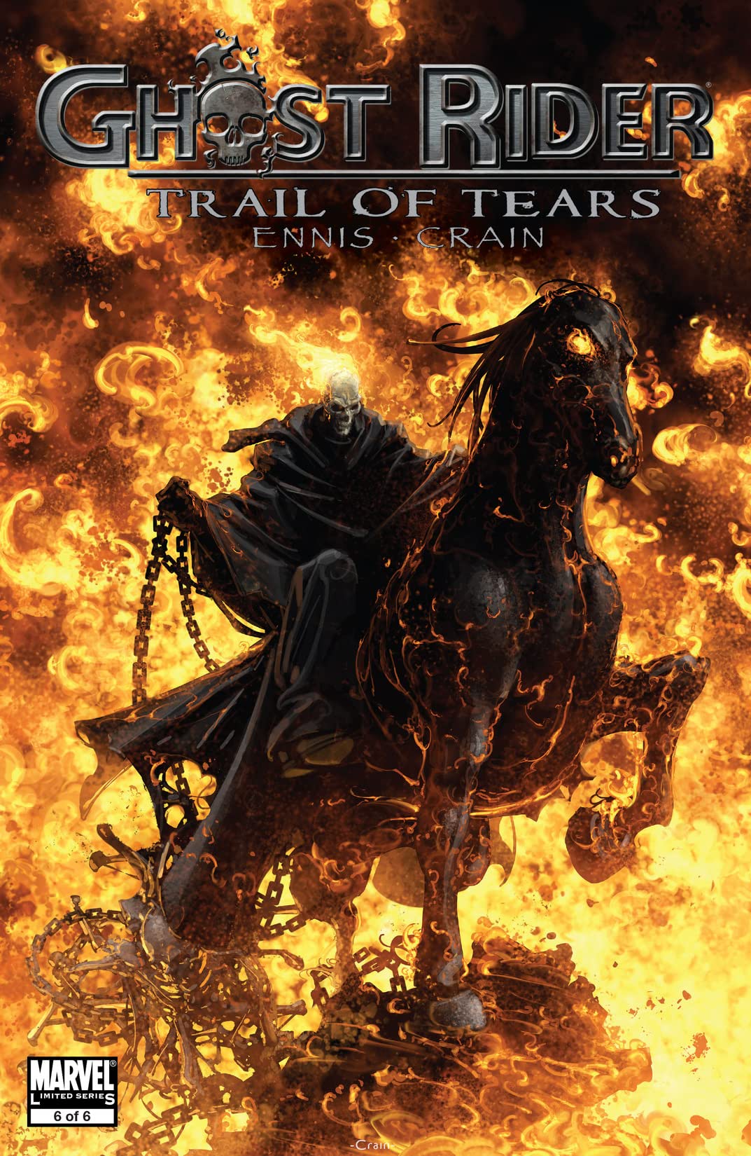 Ghost Rider: Trail of Tears #6 cover