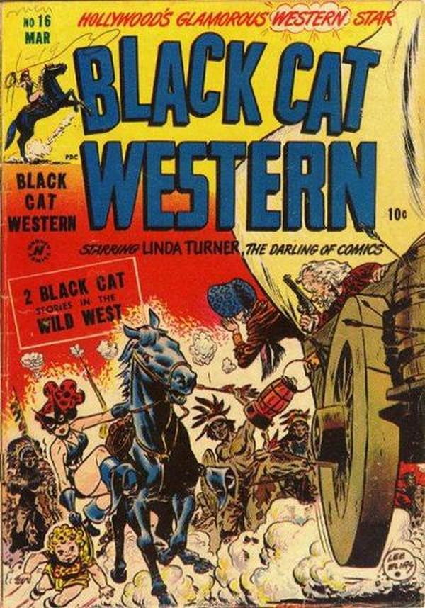 Black Cat Comics #16 cover