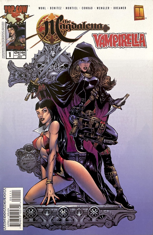 The Magdalena / Vampirella #1 cover