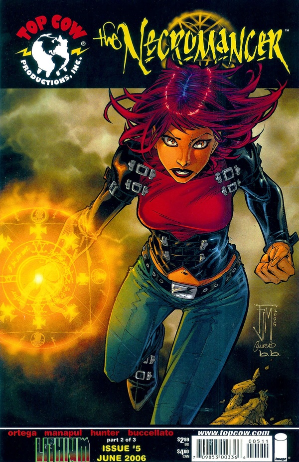 The Necromancer #5 cover