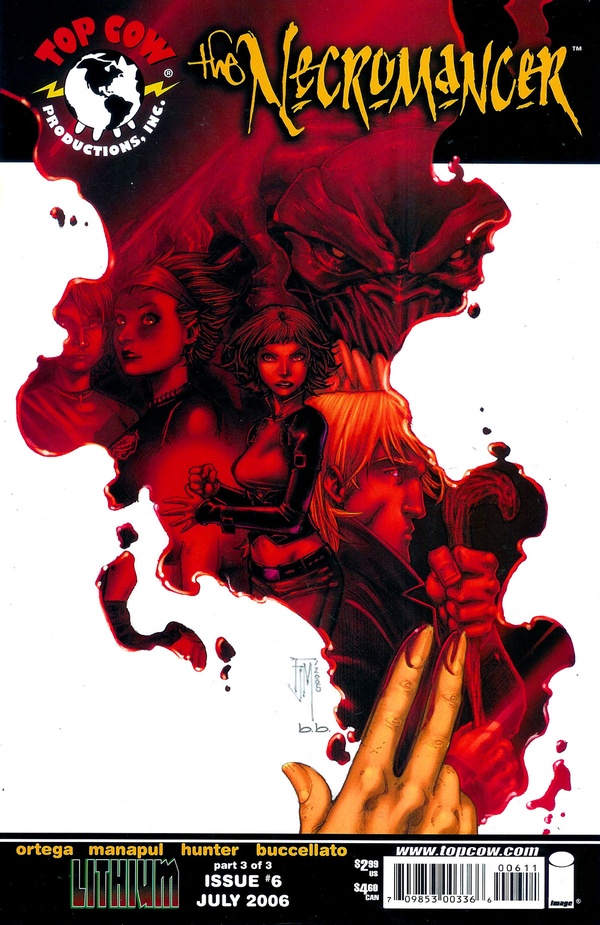 The Necromancer #6 cover