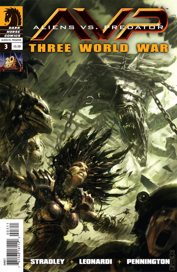 Aliens vs. Predator: Three World War #3 cover
