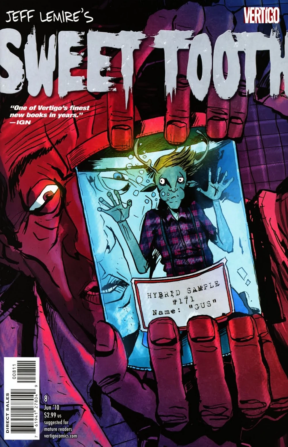 Sweet Tooth #8 cover