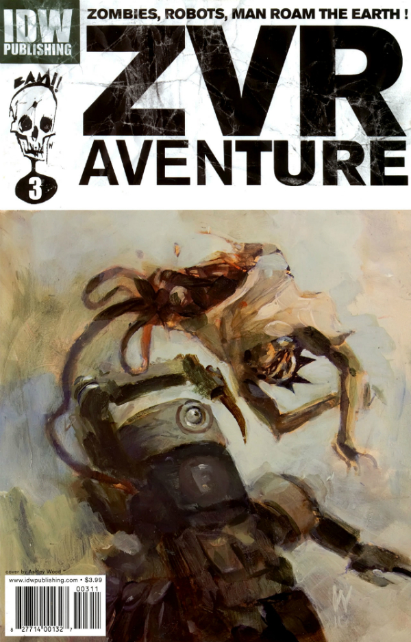 Zombies vs. Robots Aventure #3 cover