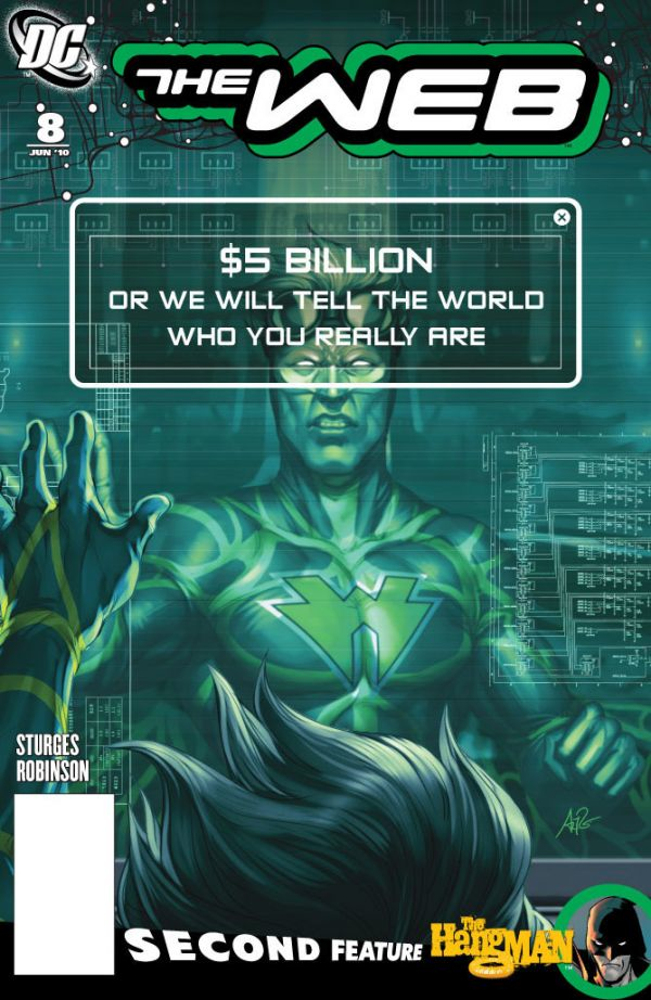 The Web #8 cover